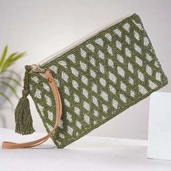 Cotton Clutch Bag