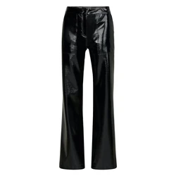 Women Leather Trousers