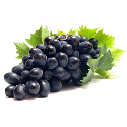 Juicy Black Grapes