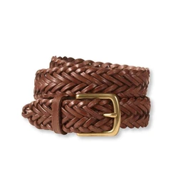 Corded Leather Belt