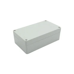 Gray Plastic Electronic Enclosure