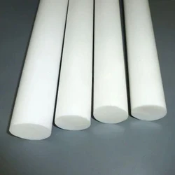 White P.V.D.F Rods