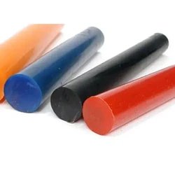 Round Multicolor Plastic Rod