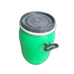 Green Open Top Drum