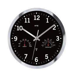 Wall Clock Thermameter — battery powered power source