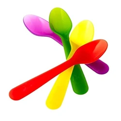 Plastic Colored Spoons