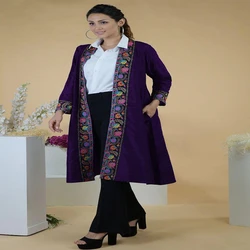Hand Embroidery Kashmiri Jacket 