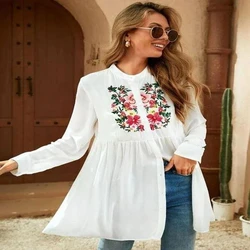 Embroidered Rayon Tops