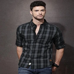 Check Mens Shirt