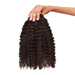 Wefted Curly Hair