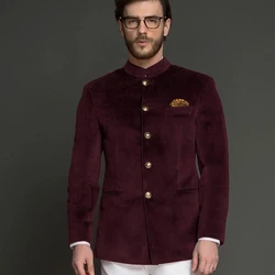 Velvet Jodhpuri Suit