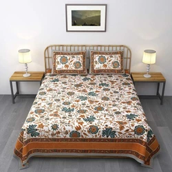 Cotton Double Bedsheets