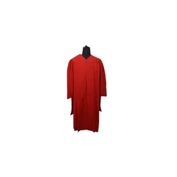 Master Graduation Red Gown 