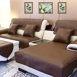 Leather Sofa Cover 