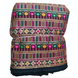 Banglori Silk Embroidered Fabrics