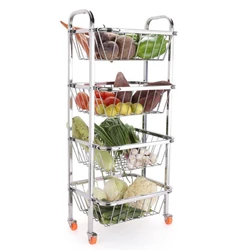 Ss Vegetable Trolley