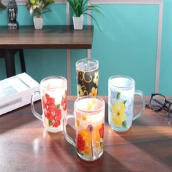 Printed Glass Mugs
