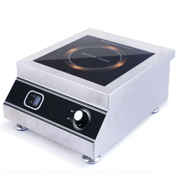 Flat induction cooktop