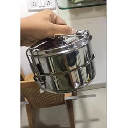 Airtight Clip Tiffin — Stainless steel material