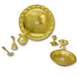 Brass Puja Thali