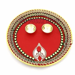 Decorated Puja Thali