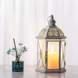 Glass Decrative Lantern