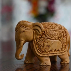Wooden Carved Elephant