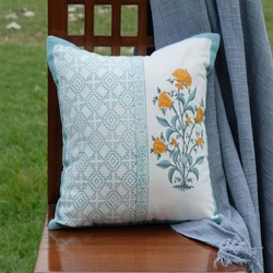 Cotton Printed Cushion Cover