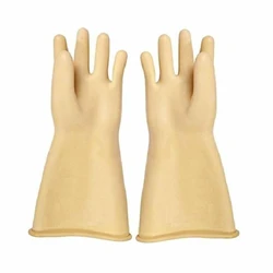 Electrical Rubber Hand Gloves