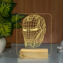 Desk 3D LED Lamp