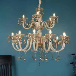 Glass Chandelier