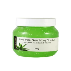 Aloe Vera Skin Gel — Green color personal usage