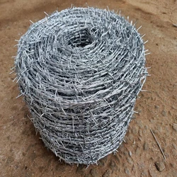 Galvanized Barbed Wire