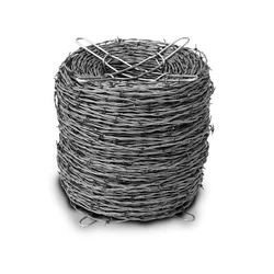 Grey Barbed Wire