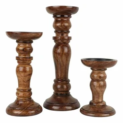 Wooden Candle Stand