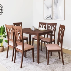 6 Seater Dining Table Set