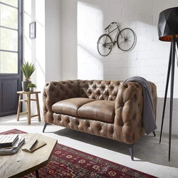Brown Fancy Sofa Set