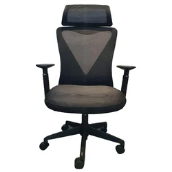 Office Plain Chair — Modern style black color