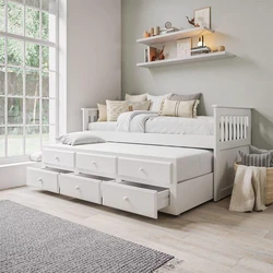 Wooden Guest Bed