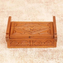 Solid Wooden Carved Box