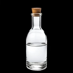 Transparent Vinegar Bottle