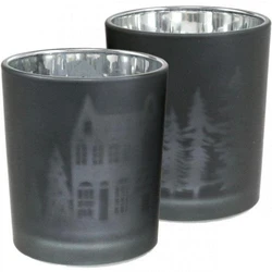 Black Tea Light Holder