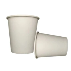 Plain White Paper Cup