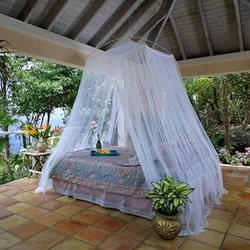 Durable White Mosquito Net For Double Bed, Windows, Doors