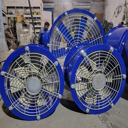 Blue Axial Fan