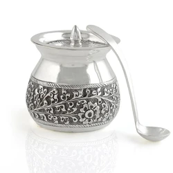 Silver Ghee Pot