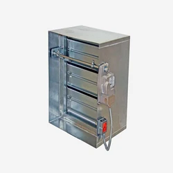 Iron Motorized Damper