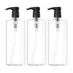 Empty Plastic Shampoo Bottle