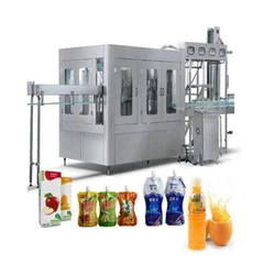 Juice Bottle Filling Plant