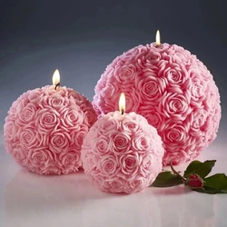 Scented Rose Candle 
